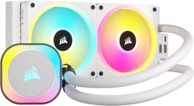 Corsair Icue Link H100I Rgb Aio Liquid Cpu Cooler White