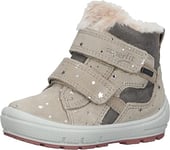 Superfit Bébé Fille Groovy Botte de Neige, Gris/Beige 4000, 20 EU