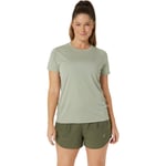 Asics Core SS Top Women Olive Grey