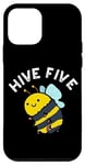 Coque pour iPhone 12 mini Hive Five Funny Bee Jeu de mots