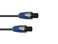 PSSO Speaker cable Speakon 2x2.5 10m bk, PSSO Högtalarkabel Speakon 2x2.5 10m svart