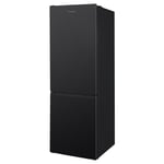 Russell Hobbs Freestanding Fridge Freezer Frost Free in Black 186x60cm Total No Frost 70/30, 210L Fridge Space, 83L 4 Star Freezer, Adjustable Thermostat with 2 Year Guarantee RH186FFFF60B