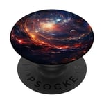 Space Galaxy Planets Stars Graphic Tees Space Art PopSockets Swappable PopGrip