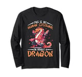 Dragon This Is My Human Costume I'm Really A Dragon Long Sleeve T-Shirt