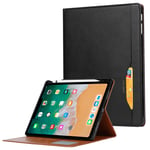 Trolsk Leather Wallet Folio (iPad mini 7/6) - kort fodral - Svart