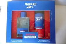 parfum reebok move your spirit eau de toilette deodorant toilet water