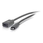 C2G 88658 3ft USB-C/Thunderbolt 3 to USB-C 3.1 (Gen 1) USB C or Thunderbolt 3 Male to Female Extension Cable (10Gbps)