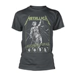 Metallica 'Justice for All Faces' (Grey) T-Shirt XXL Multicoloured