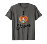 Rugrats Chuckie I Love Gingers T-Shirt