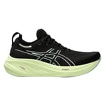 Asics Femme Gel-Nimbus 26 Sneaker, Black Cool Matcha, 44 EU