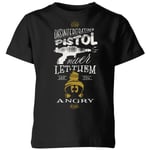 Looney Tunes ACME Disintegrating Pistol Kids' T-Shirt - Black - 11-12 Years - Black