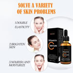 Vitamin C Face Serum Brighten Akin Color Shrink Pores Facial Serum SLS