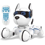 Power Puppy - Min intelligenta programmerbara och taktila robothund med fjärrkontroll - LEXIBOOK