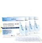 28 Day Skin Treats Hyaluronic Acid Facial Ampoules Pack Of 7 x 4 FIRM FACIAL