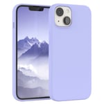 For Apple iPhone 14 Silicone Cover Phone Case Protection Back Cover Purple