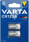 Varta CR123A litiumbatteri 2-pak