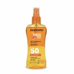 Crème Solaire pour le Corps en Spray Babaria Solar Aqua UV Spf 50 [200 ml]