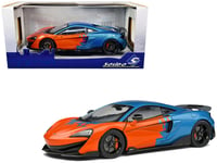 MCLAREN 600LT ORANGE BLUE 2018 SOLIDO S1804503 1:18 MC LAREN 600 LT 1804503