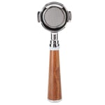 58mm Bottomless Portafilter W/Wood Handle Fits For Expobar E61 For Flair 58