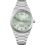 Vivienne Westwood Womens VV244PGRSL Charterhouse Green Dial Ladies Watch - Silver - One Size