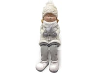 Affek Design Santa Lila Figur Flicka 19,5X18,5X29,5Cm Universal