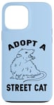 iPhone 13 Pro Max Funny Adopt a Street Cat Possum Lover Case