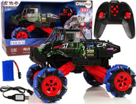 Import Leantoys Auto Off-Road Drift Remote Controlled 1:16 Green 2.4G 360 Degree Rotation