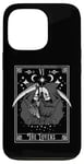 iPhone 13 Pro Vintage Tarot Card The Lovers Grim Reaper Occult Unholy Case