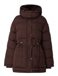 Lexington Clothing Viveka Recycled Polyester Down Parka Brun