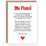 Greeting Card Love Poem Role Play Game Nerd Fiancé Romantic Valentine's Day