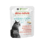 20 + 4 gratis! 24 x 50 g Almo Nature HFC Hydration Help - Kyllingebouillon med kyllingefilet