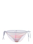 String Side Tie Swimwear Bikinis Bikini Bottoms Side-tie Bikinis Multi/patterned Tommy Hilfiger