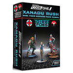 Infinity Code One Dire Foes Mission Pack Xanadu Rush Figure Miniature Toy