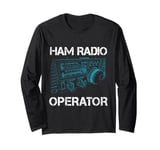 Amateur Ham Radio Operator CB Radio Enthusiast Ham Radio Dad Long Sleeve T-Shirt