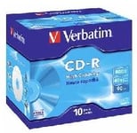 Verbatim DataLife - 10 x CD-R 800 MB ( 90 minutos ) - Boîte de plástico - Supports de almacenamiento 43428