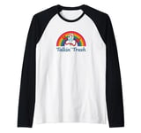 Disney Pixar Toy Story 4 Forky Talkin' Trash Rainbow Poster Manche Raglan