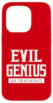 iPhone 15 Pro Evil Genius In Training comic geek convention nerd Case