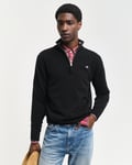 GANT - Lammeullsgenser med half-zip