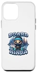 Coque pour iPhone 12 mini Planche Ninja Snowboard Ninja Snow Rider Snowboard