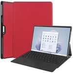 Microsoft Surface Pro 9 Multiple Angle Case Red