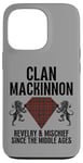 Coque pour iPhone 13 Pro MacKinnon Clan Écosse Nom Blason Famille Tartan