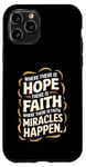 iPhone 11 Pro Where there is hope there is faith christian black women Case