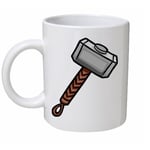 Thor Hammer Mjolnir Mug Avengers Themed Humorous Birthday Gift Present