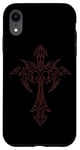 iPhone XR Y2k Mall Goth Grunge Aesthetic Gothic Cross Case