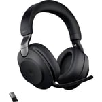 Jabra Evolve2 85 MS téléphone Micro-casque supra-auriculaire Bluetooth, filaire