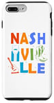 Coque pour iPhone 7 Plus/8 Plus Souvenir de Nashville Tn Trip Guitar Music City Nashville