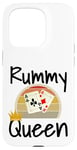 iPhone 15 Pro Funny Rummy Queen Card Game Winner Mom Mother Grandmother Case