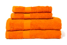 Queen Anne Frotté Handduk - 50x30cm Orange 410001-37-04