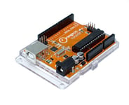 Arduino UNO R3  Protective Bumper Case Transparent Case by SB Components