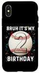 iPhone X/XS It's My 2nd Birthday Baseball 2 Year Old Boy Girl Case